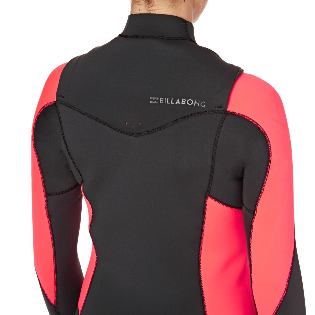 Billabong Womens Synergy 3/2mm 2017 Chest Zip Wetsuit - Coral Kiss