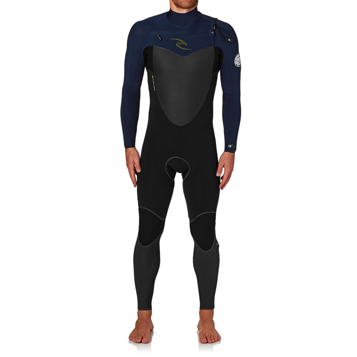 Rip Curl Flashbomb 3/2mm 2017 Chest Zip Wetsuit - Navy