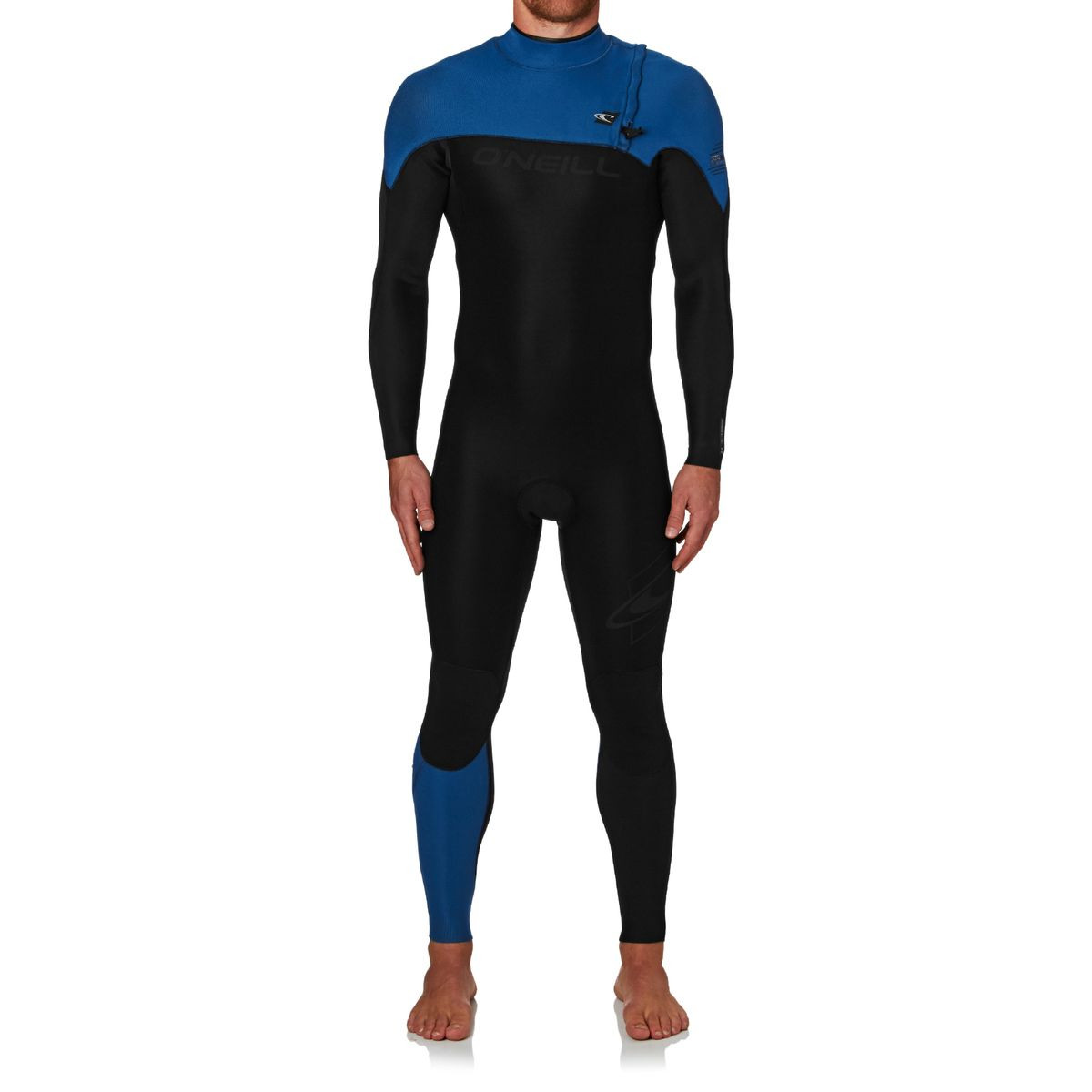 O'Neill Hyperfreak Comp 3/2 2017 Zipperless Wetsuit - Black/ Deep Sea/ Deep Sea